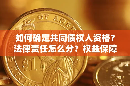 武汉如何确定共同债权人资格？法律责任怎么分？权益保障技巧揭秘！