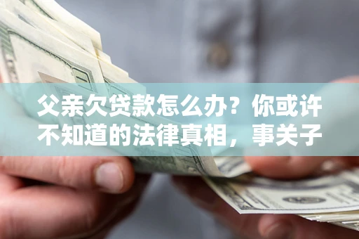 武汉父亲欠贷款怎么办？你或许不知道的法律真相，事关子女未来