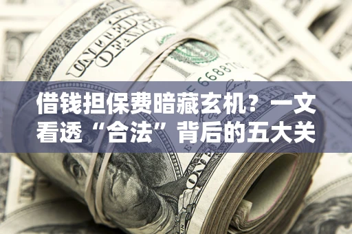 武汉借钱担保费暗藏玄机？一文看透“合法”背后的五大关键陷阱