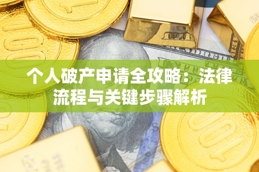 武汉个人破产申请全攻略：法律流程与关键步骤解析