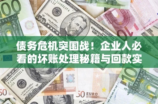 武汉债务危机突围战！企业人必看的坏账处理秘籍与回款实战指南