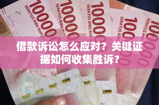 武汉借款诉讼怎么应对？关键证据如何收集胜诉？