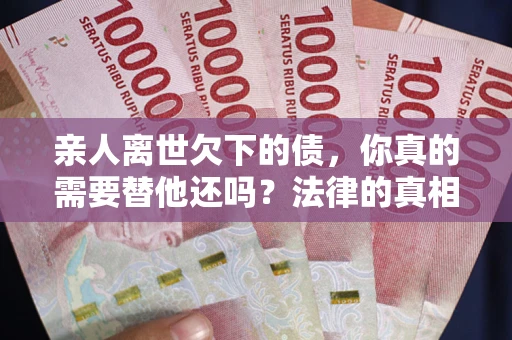 武汉亲人离世欠下的债，你真的需要替他还吗？法律的真相或许与你想的不一样